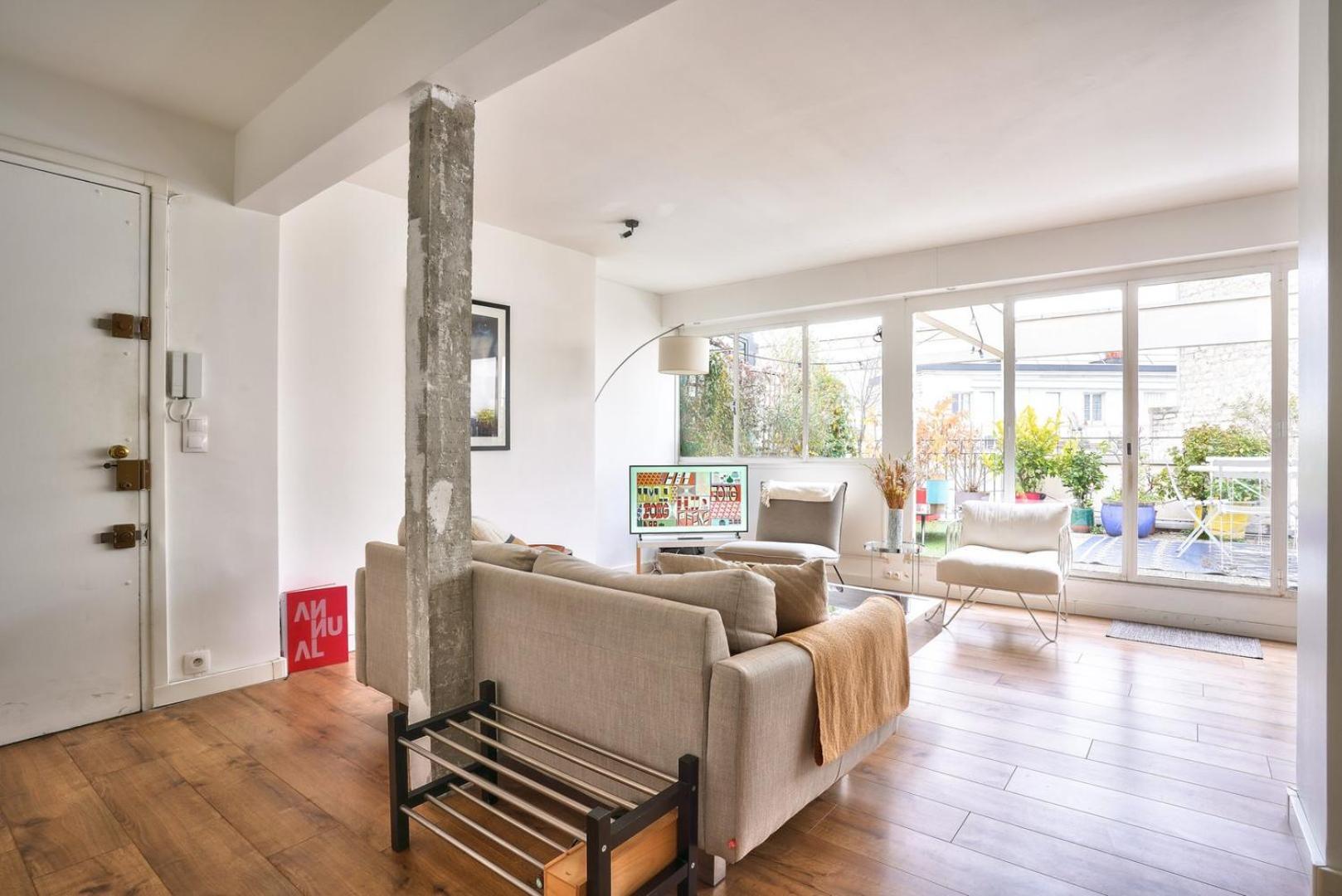 Guestready - Apt Confortable Avec Terrasse Au 18E Paris Ngoại thất bức ảnh