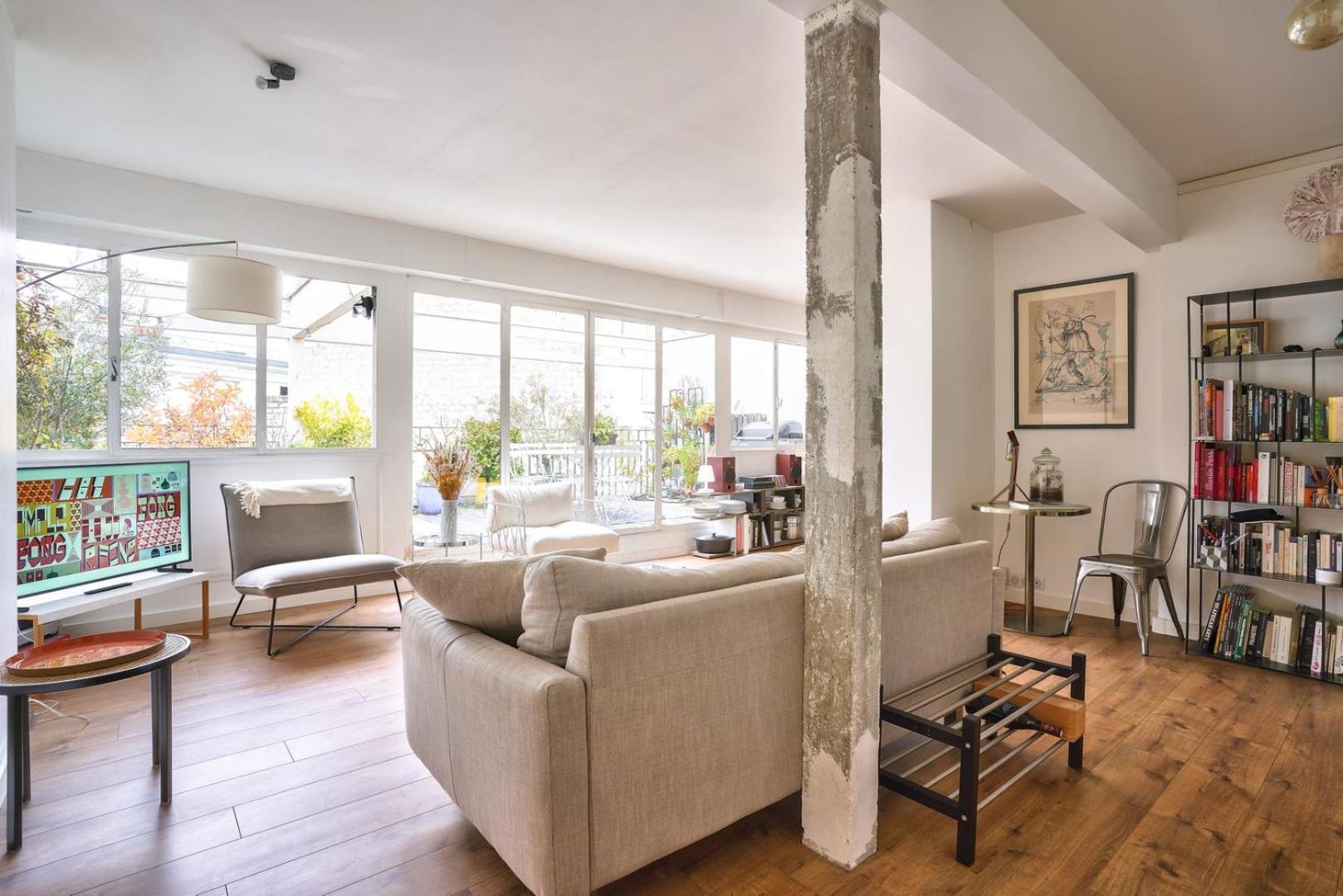 Guestready - Apt Confortable Avec Terrasse Au 18E Paris Ngoại thất bức ảnh